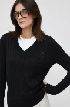 Lauren Ralph Lauren pulover pentru femei cu bumbac imagine