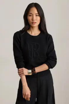 Lauren Ralph Lauren pulover pentru femei din bumbac imagine