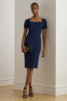 Lauren Ralph Lauren rochie cu vascoza imagine