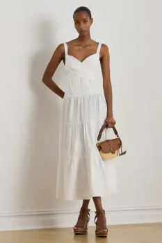 Lauren Ralph Lauren rochie din bumbac imagine