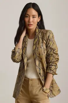 Lauren Ralph Lauren sacou pentru femei cu bumbac imagine