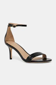 Lauren Ralph Lauren sandale de piele Allie Mid imagine