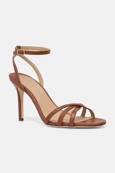 Lauren Ralph Lauren sandale de piele Kendyl imagine