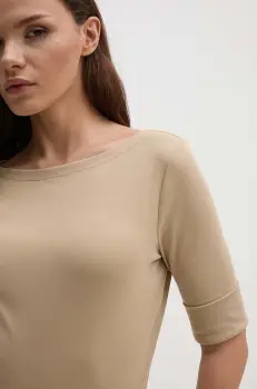 Lauren Ralph Lauren tricou de femei cu bumbac imagine
