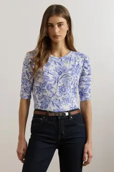 Lauren Ralph Lauren tricou din bumbac imagine