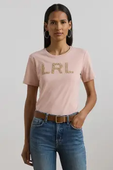 Lauren Ralph Lauren tricou din bumbac imagine