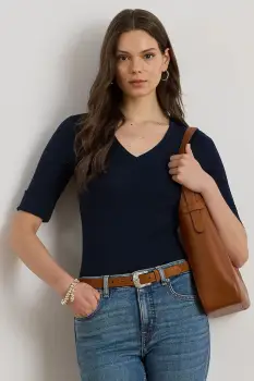 Lauren Ralph Lauren tricou din bumbac imagine