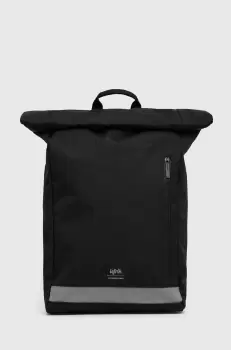 Lefrik Rucsac culoarea negru, mare, material neted imagine