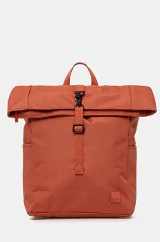 Lefrik rucsac Roll Mini culoarea portocaliu, mare, neted, Roll Mini imagine