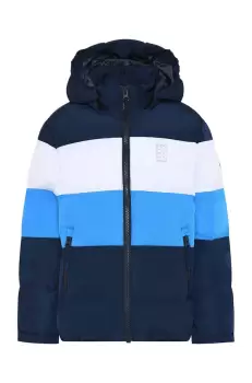 Lego geaca copii culoarea albastru marin imagine