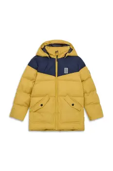 Lego geaca copii culoarea verde, 11010195 imagine