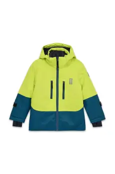 Lego geaca copii LWJAD 806 culoarea verde, 11010839 imagine