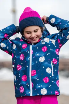 Lego geaca copii LWJAZ 803 culoarea roz, 11010968 imagine