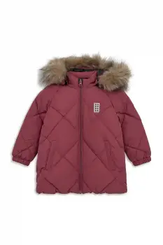 Lego geaca copii LWJOJO 700 culoarea violet, 11010827 imagine