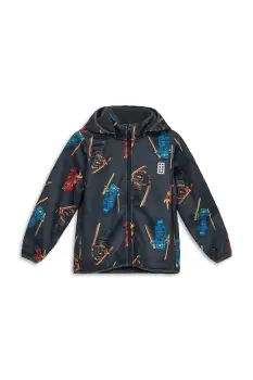 Lego geaca copii LWSAKU 602 culoarea gri, 11010938 imagine