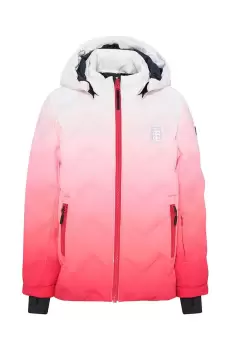 Lego geaca de schi pentru copii culoarea alb imagine