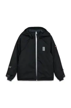 Lego geaca de schi pentru copii culoarea rosu imagine