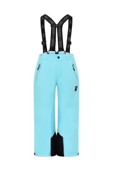 Lego pantaloni de schi pentru copii culoarea turcoaz imagine