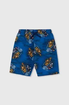 Lego pantaloni scurti de baie copii culoarea albastru marin imagine