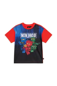 Lego tricou copii LWTAFFY 623 culoarea rosu, 11011246 imagine