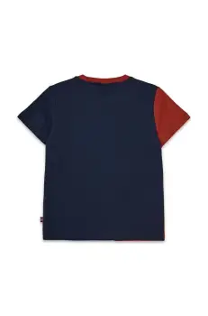 Lego tricou de bumbac pentru copii LWTANO 707 culoarea bordo, modelator, 12011309 imagine