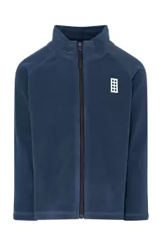 Lego Wear bluza copii culoarea albastru marin, neted imagine