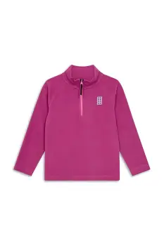 Lego Wear bluza copii culoarea maro, uni, 22972 imagine