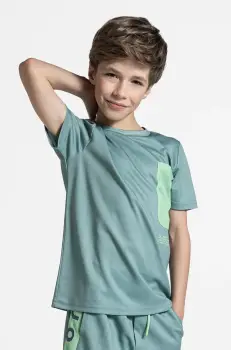 Lemon Explore tricou sport culoarea verde, cu imprimeu, ACTIVE BOY imagine