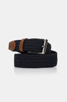 Les Deux curea barbati, culoarea bleumarin, LDM970004 imagine