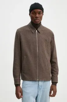 Les Deux geaca barbati, culoarea maro, de tranzitie, LDM610159 imagine