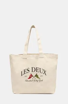 Les Deux geanta culoarea bej, LDM940109 imagine