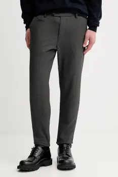 Les Deux pantaloni culoarea gri, mulata, 1000915 imagine