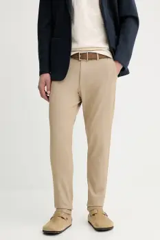 Les Deux pantaloni culoarea verde, drept, 1000792 imagine