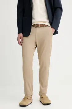 Les Deux pantaloni culoarea verde, drept, 1000792 imagine