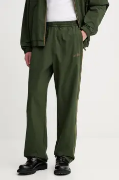 Les Deux pantaloni de trening culoarea verde, cu imprimeu, 1000964 imagine