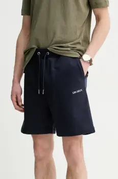 Les Deux pantaloni scurti din bumbac barbati, culoarea albastru marin, LDM531071 imagine