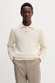 Les Deux pulover pentru barbati, din bumbac Billy imagine