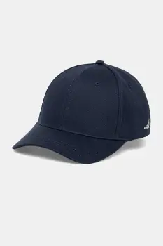 Les Deux sapca de baseball din bumbac culoarea bleumarin, uni, 1000107 imagine