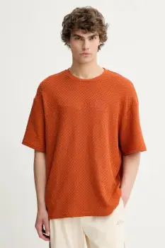 Les Deux tricou culoarea portocaliu, uni, 1000157 imagine