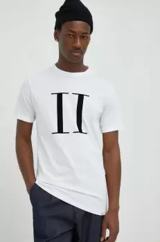 Les Deux tricou din bumbac culoarea alb, cu imprimeu imagine