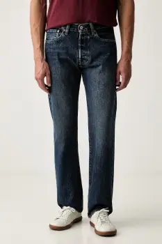Levi's blugi straight pentru barbati 501(R) LEVIS(R)ORIGINAL FIT imagine