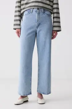 Levi's blugi straight pentru femei HIGH WAISTED STRAIGHT imagine