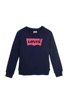 Levi's bluza copii culoarea alb, cu imprimeu imagine
