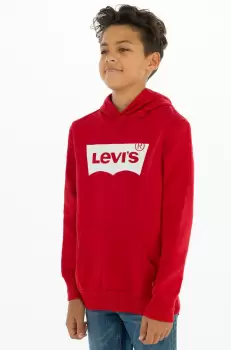 Levi's Bluza copii culoarea rosu, cu imprimeu imagine