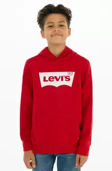 Levi's Bluza copii culoarea rosu, cu imprimeu imagine