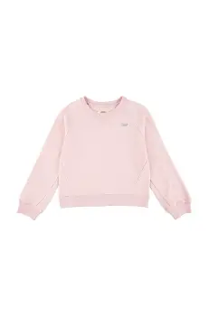Levi's bluza copii LEVIS HD SILICONE BATWING culoarea roz, neted, 3EM191 imagine