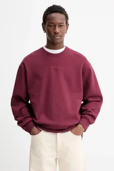 Levi's bluza culoarea bordo, cu imprimeu, 38712 imagine