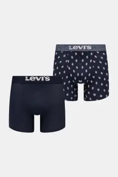 Levi's boxeri 2-pack culoarea bleumarin, 37149-1170 imagine