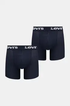 Levi's boxeri 2-pack culoarea bleumarin, 37149-1192 imagine
