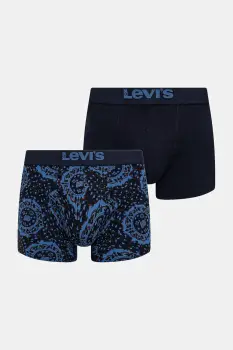 Levi's boxeri 2-pack culoarea bleumarin, 37149-1206 imagine